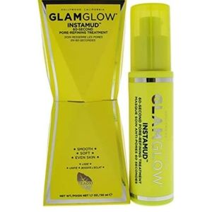 Glam Glow Instamud 60-Second Pore-Refining FOAMING Treatment Mask- 1.7oz - NIB.